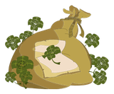 Sac de Trèfles à Cinq Feuilles
