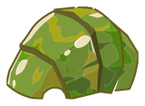 Carapace de Scarafeuille Vert