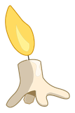 Bougie du Mineur Sombre