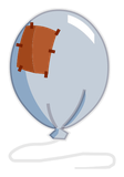 Ballon bleu