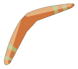 Boomerang du Koalak Sanguin