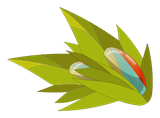 Feuille de Blop Multicolore Royal