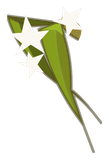 Feuille de Bambouto Sacré 