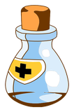 Potion d'oubli : 'Mot Curatif'