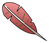Plume de Piou Rose