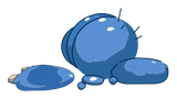 Peau Larve Bleue